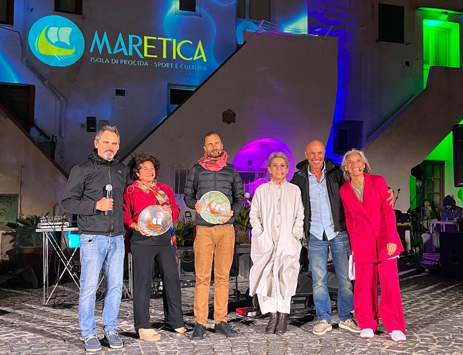 Cultura e mare, Evelina Santangelo e Fabio Genovesi il Premio Maretica