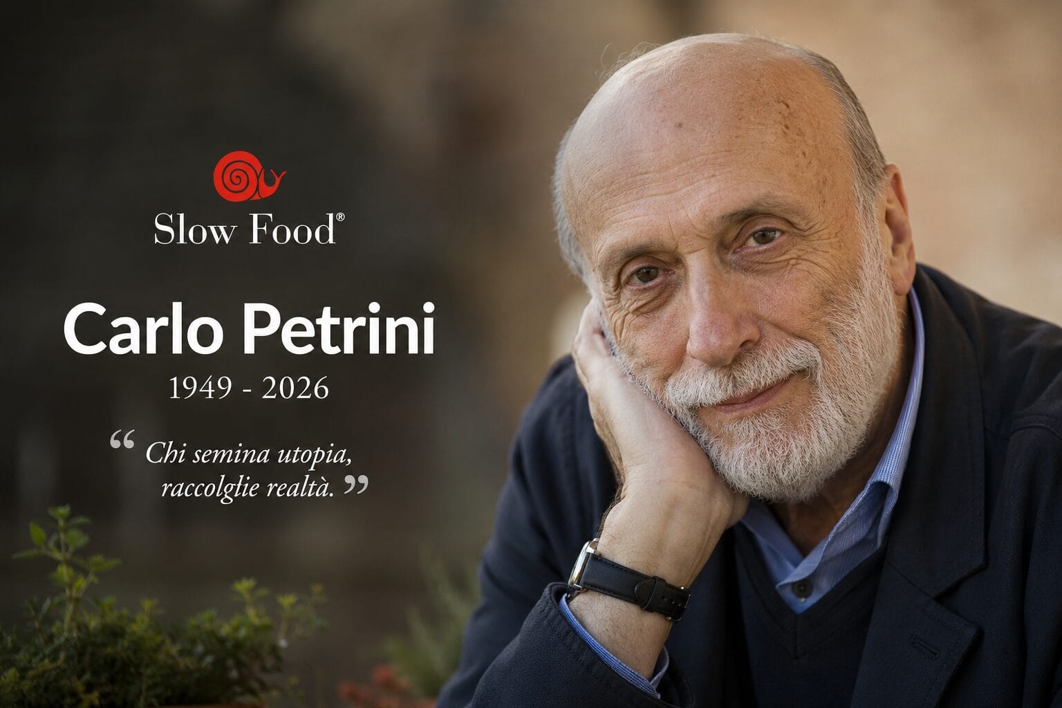 Cosa perdiamo con la morte di Carlo Petrini