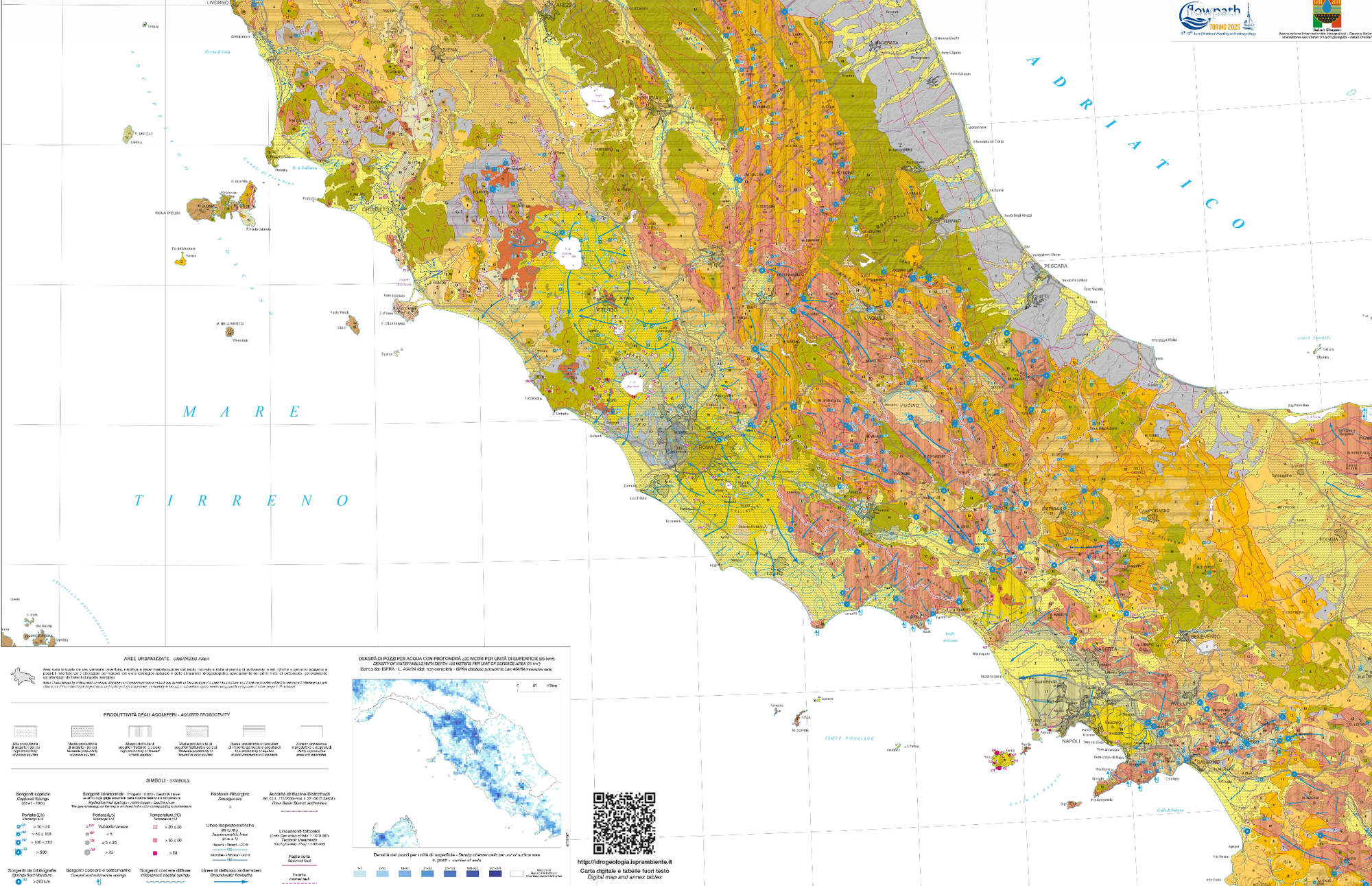 Sotto il suolo dell'Italia c'è un patrimonio di sorgenti: Ispra lo racconta nella nuova carta idrogeologica